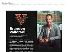 Tablet Screenshot of brandonvallorani.com